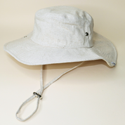 Natural Linen Sun Hat