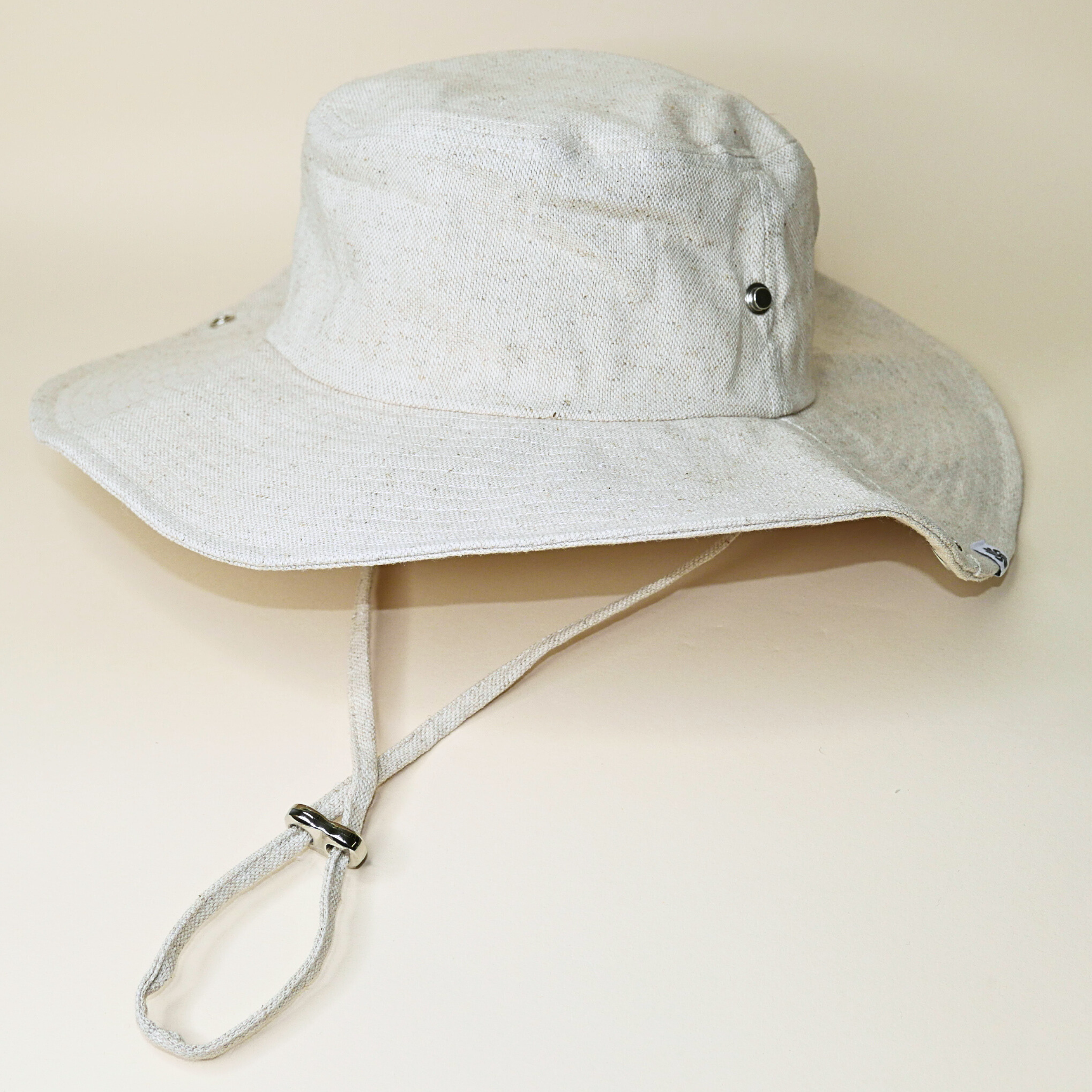 Natural Linen Sun Hat