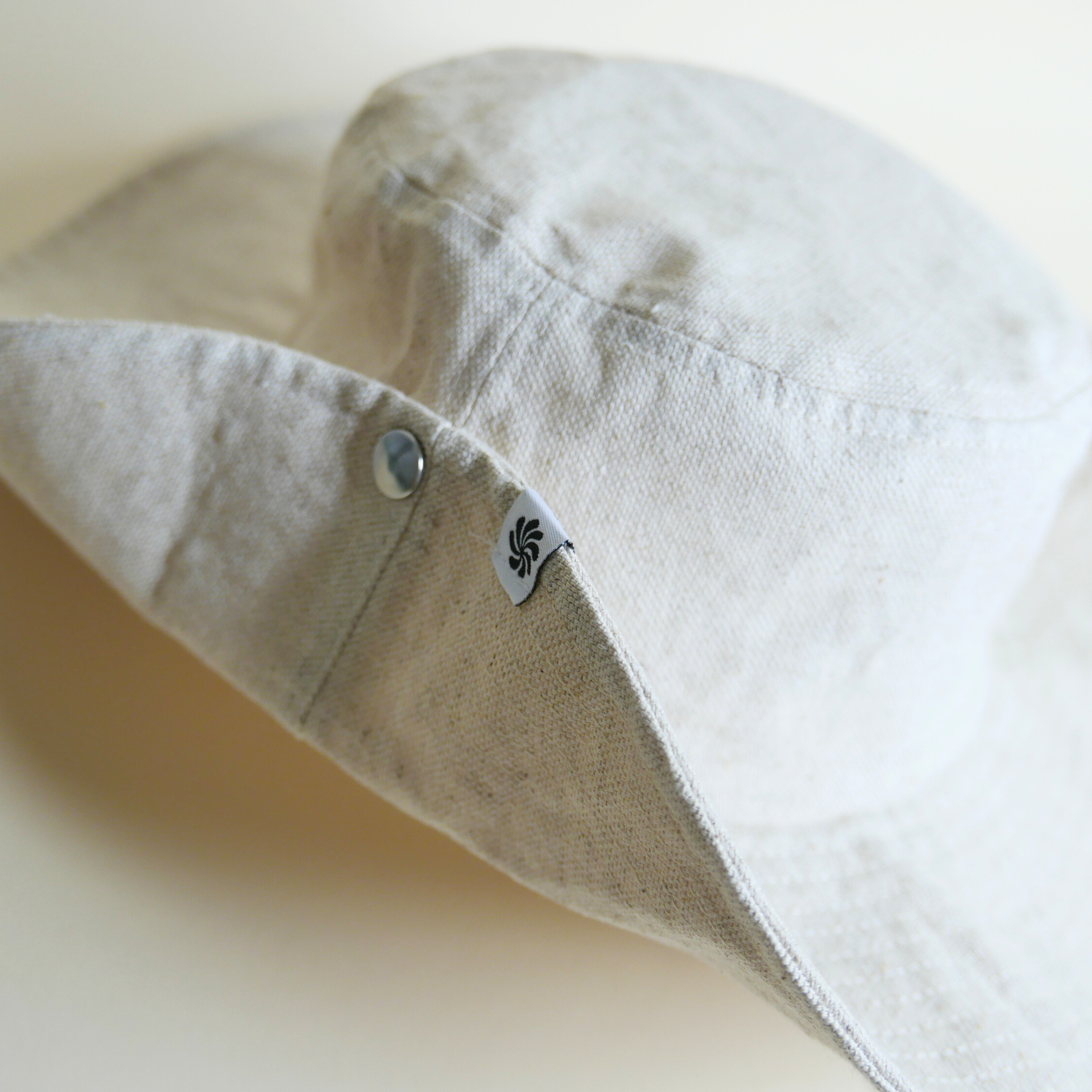 Natural Linen Sun Hat