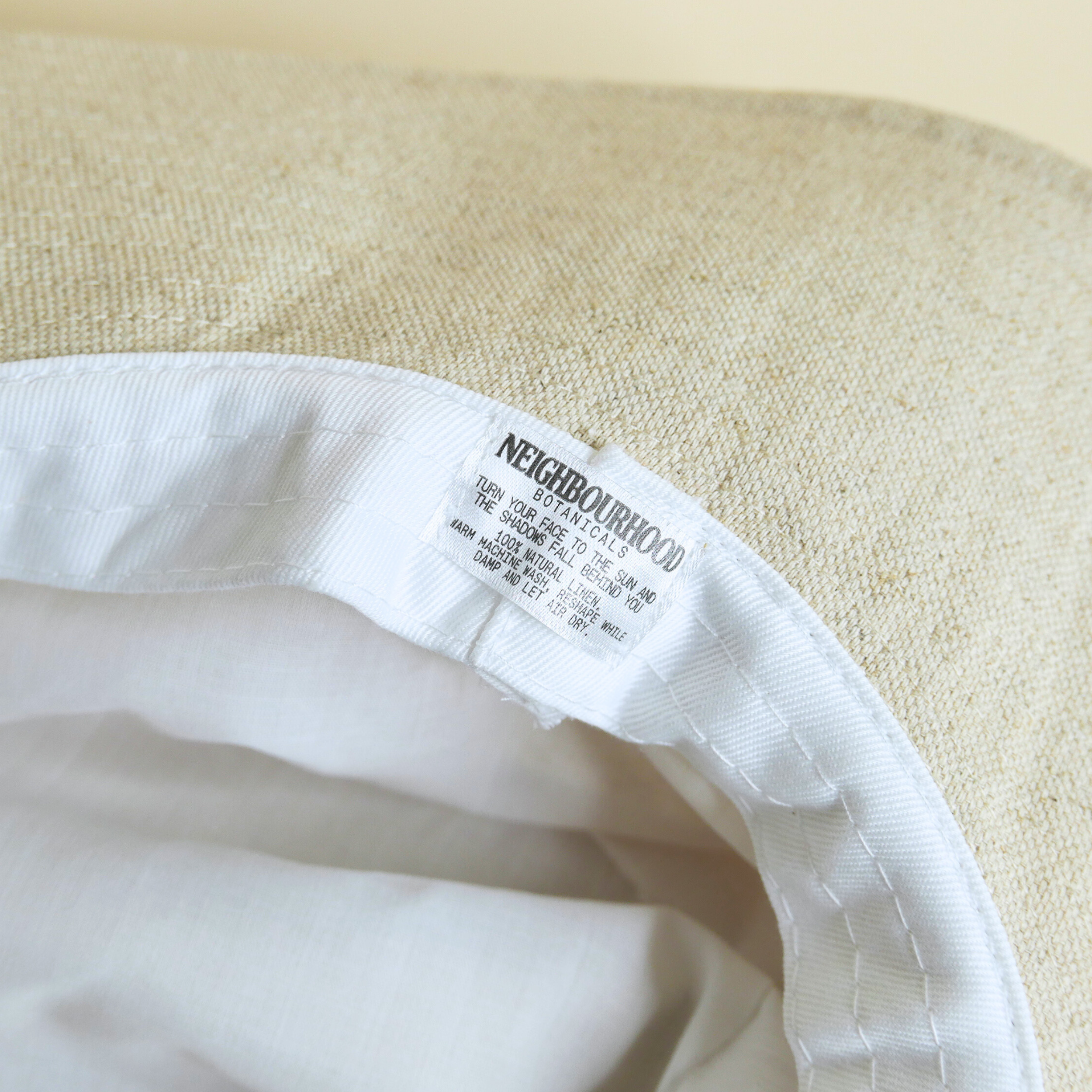 Natural Linen Sun Hat