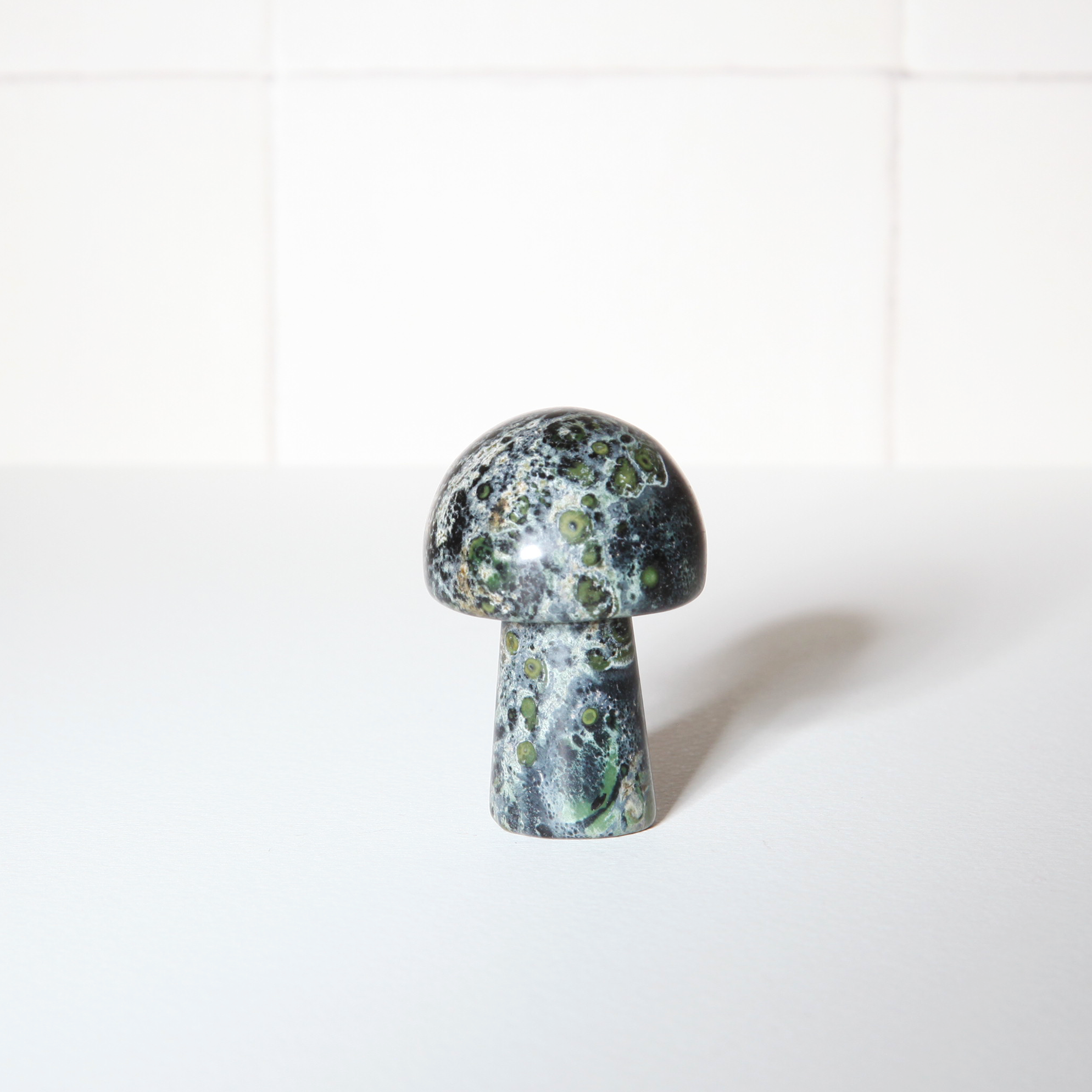 Gua Sha Shroom Massage Tool - Kambaba Jasper