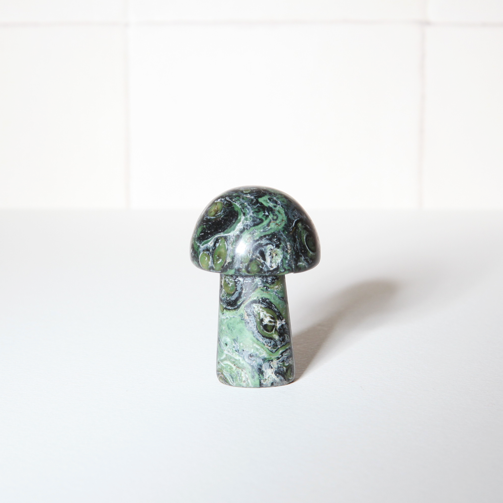 Gua Sha Shroom Massage Tool - Kambaba Jasper