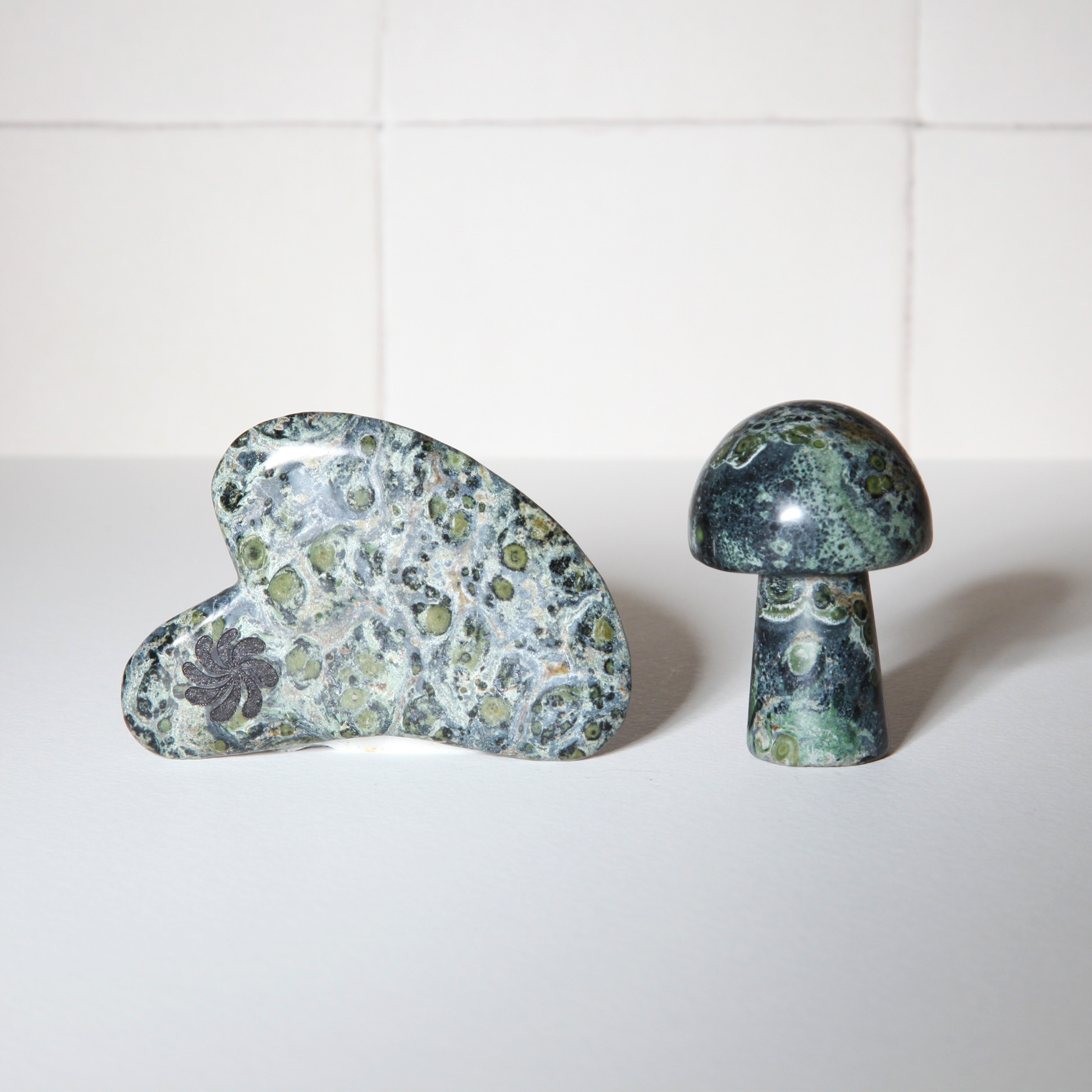 Gua Sha Board Massage Tool - Kambaba Jasper