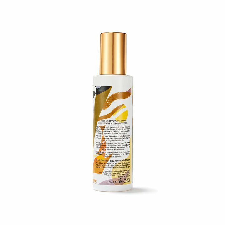 'Ooh I Feel Love' Natural Water-Based Tingling Lube, 100ml - Neighbourhood Botanicals